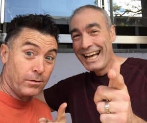 michael cain with greg wiggle - Media service, Content Creation, Corporate Speaking, Documentary Films, Script Writing, Media Training